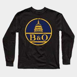 Baltimore and ohio railroad B&O Long Sleeve T-Shirt
